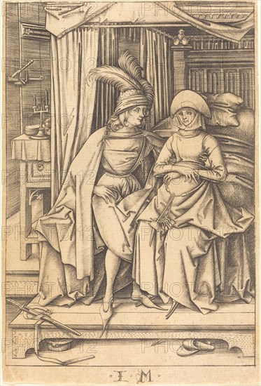 Couple Seated on a Bed, c. 1495/1503.