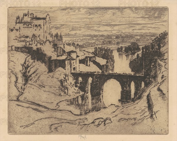 St. Martin's Bridge, Toledo, 1904.