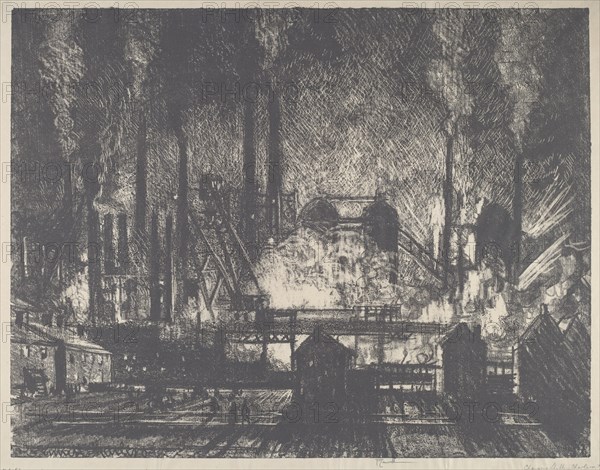 Changing Shifts, Charleroi, 1911.