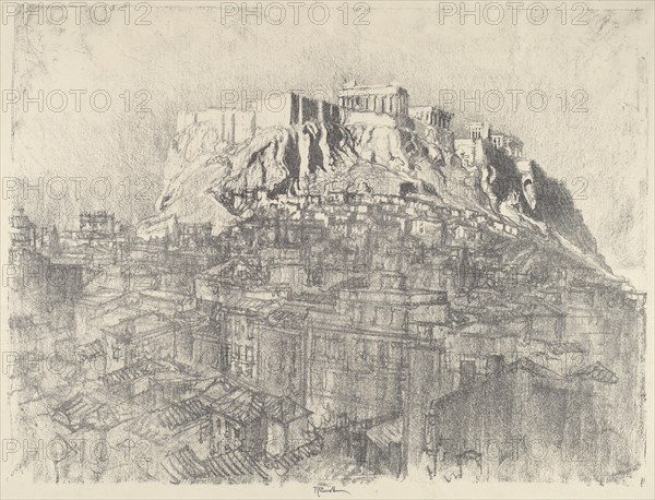 Sunrise over the Acropolis, 1913.