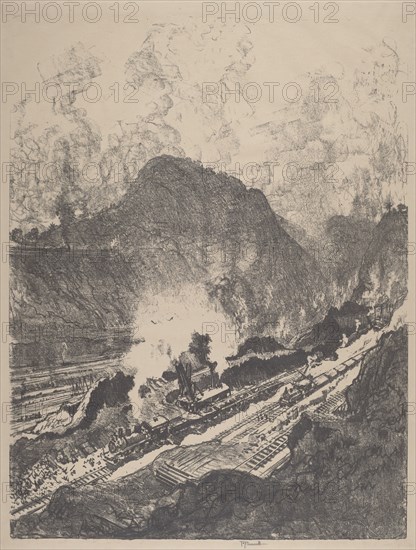 The Cut from Culebra, 1912.