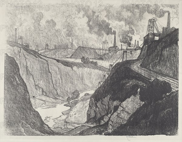 The Iron Mine, 1916.