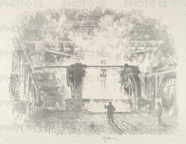 Making Armour-Plate, 1916.