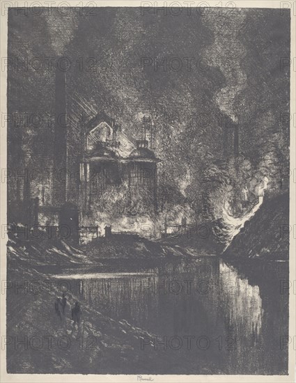 The Lake of Fire, Charleroi, 1911.