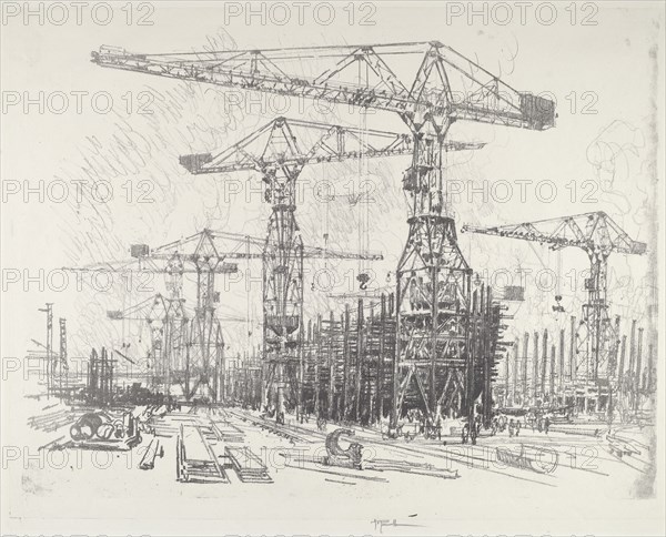 The Old Shipyard, 1916.