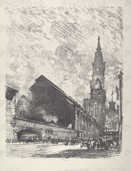 Broad St. Station, 1912.