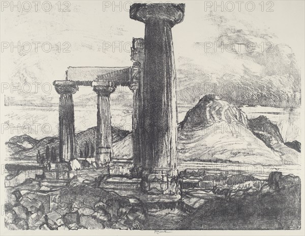 Acro, Corinth from Corinth, 1913.
