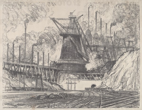 The Big Mill, Gary, Indiana, 1915.