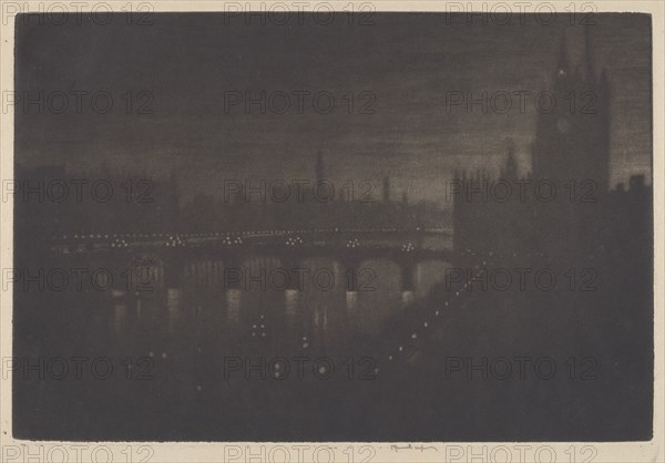 Westminster, Evening, 1909.