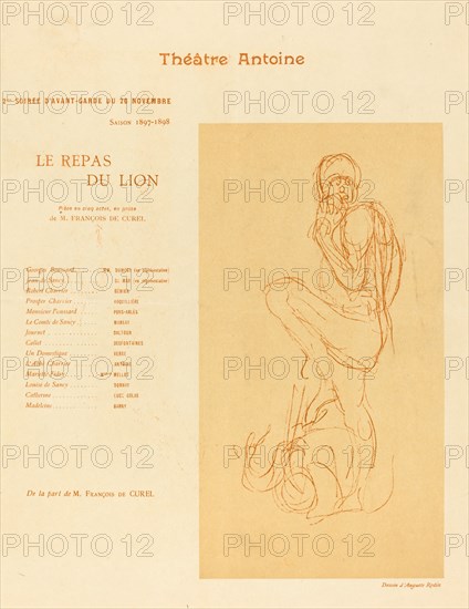 Le Repas du lion, 1897.