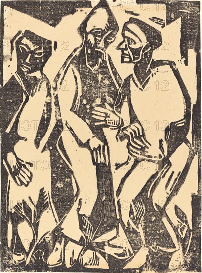 Deliberation (Beratung), 1913.