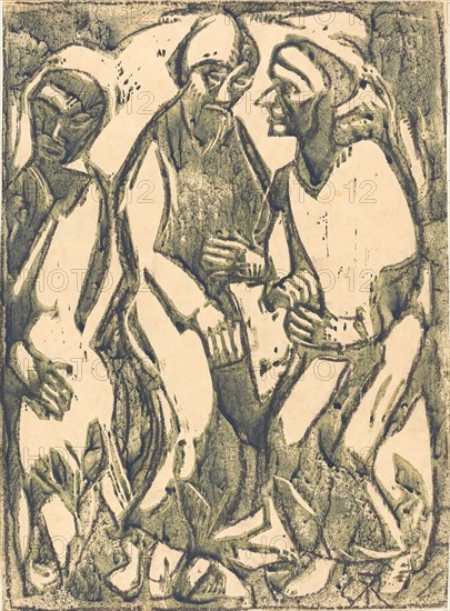 Deliberation (Beratung), 1913.