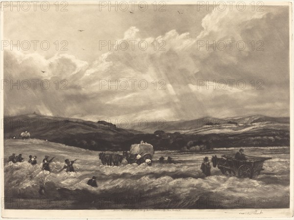 Hayfield in Yorkshire, 1904.