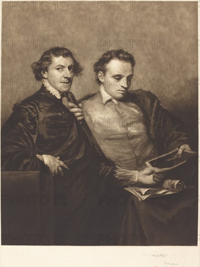 Portrait of Two Gentlemen, 1905.
