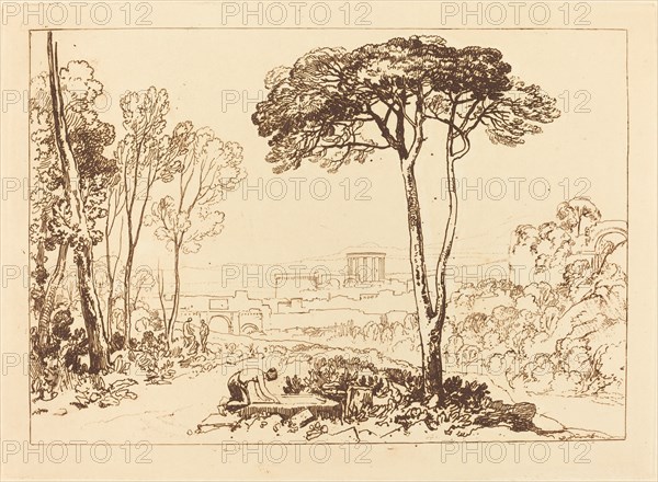 Scene in the Campagna, published 1812.