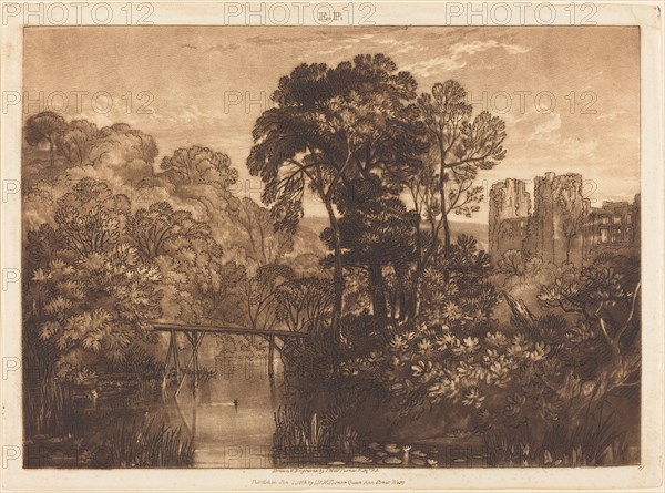 Berry Pomeroy Castle, published 1816.