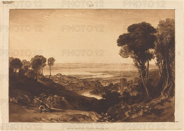 Junction of Severn and Wye, published 1811.