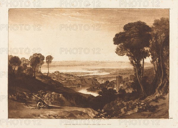 Junction of Severn and Wye, published 1811.