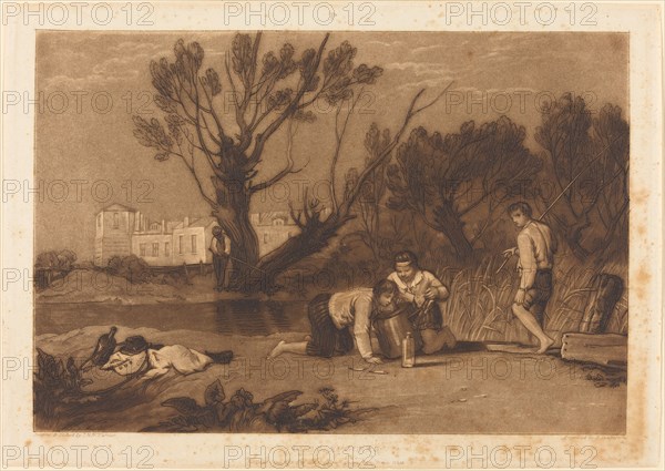 Young Anglers, published 1811.