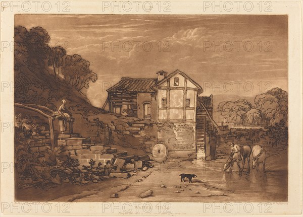 Water Mill, published 1812.