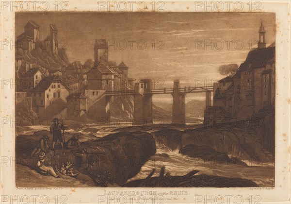 Lauffenbourgh on the Rhine, published 1811.