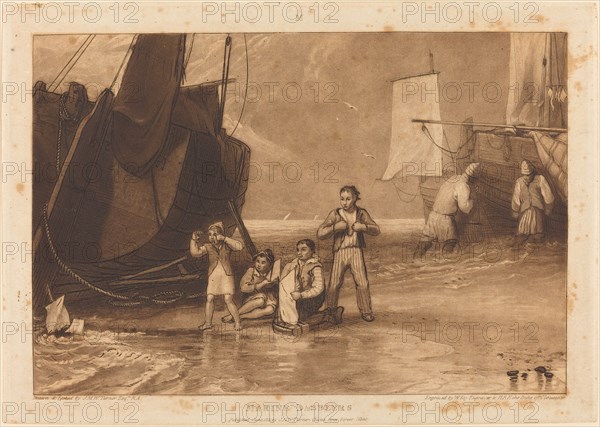 Marine Dabblers, published 1811.