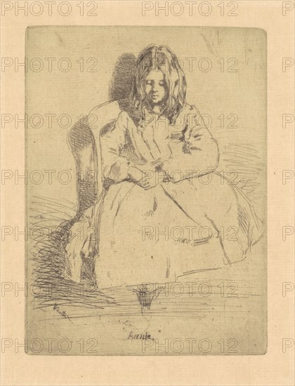 Annie, Seated, 1858/1859.