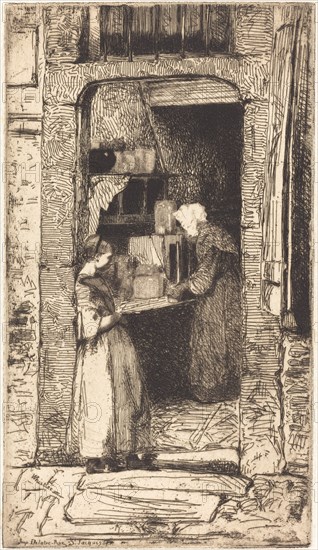 La Marchande de Moutarde, 1858.