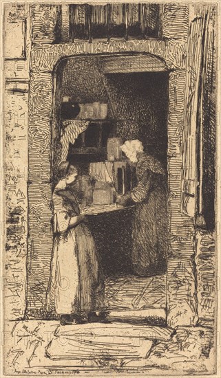 La Marchande de Moutarde, 1858.