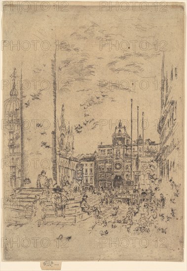 The Piazzetta, 1879-1880.