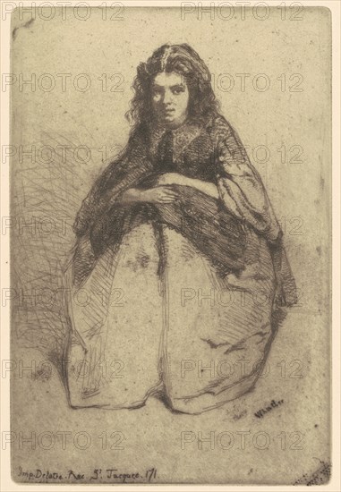 Fumette, 1858.