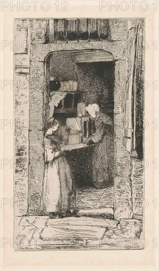 La Marchande de Moutarde, 1858.