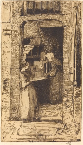 La Marchande de Moutarde, 1858.