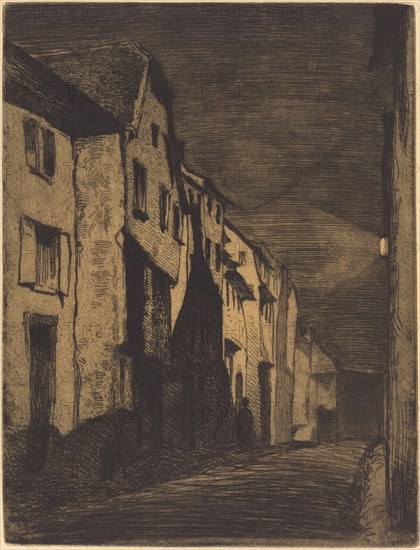 Street at Saverne, 1858.