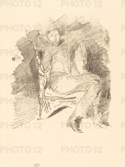 Firelight: Joseph Pennell, No. 1, 1896.