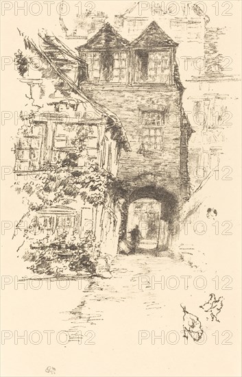 The Priest's House, Rouen, 1894/1895.