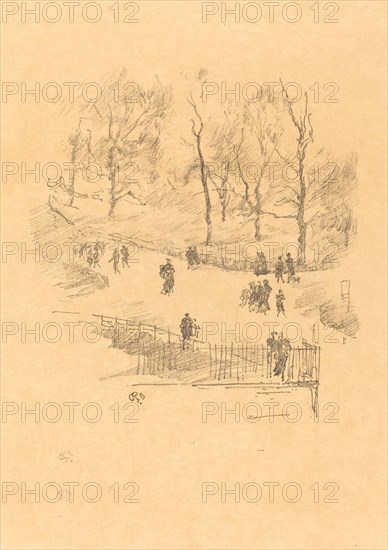 Kensington Gardens, 1896.