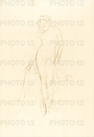 Nude Model, Standing, c. 1891.