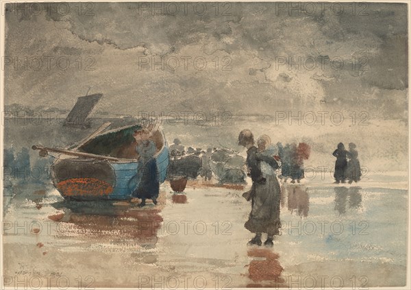 On the Sands, 1881.