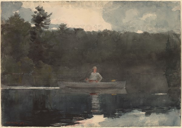 The Lone Fisherman, 1889.