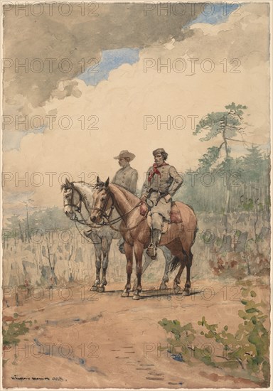 Two Scouts, 1887.