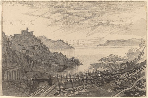 View of a Bay from a Hillside (Amalfi), 1884/1885.