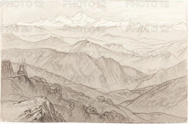 Mount Kinchinjunga (All Things Fair), 1874.