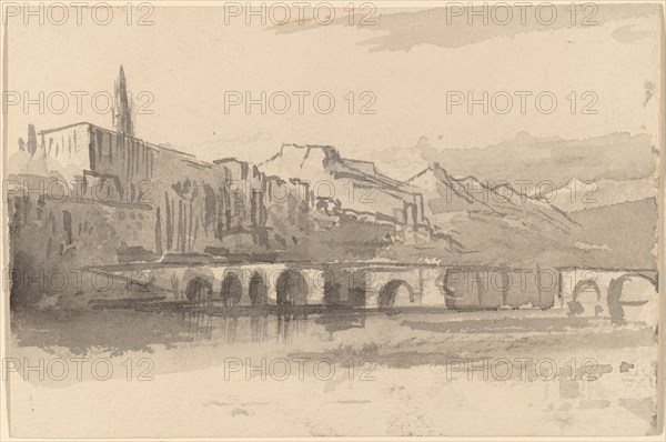 Bridge with Mountains in the Distance (Ventimiglia), 1884/1885.