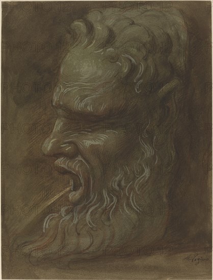 Study of a Mask.
