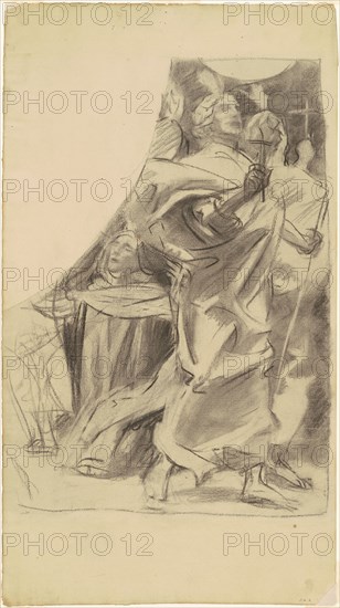 Study for "Triumph of Religion", c. 1903-1916.