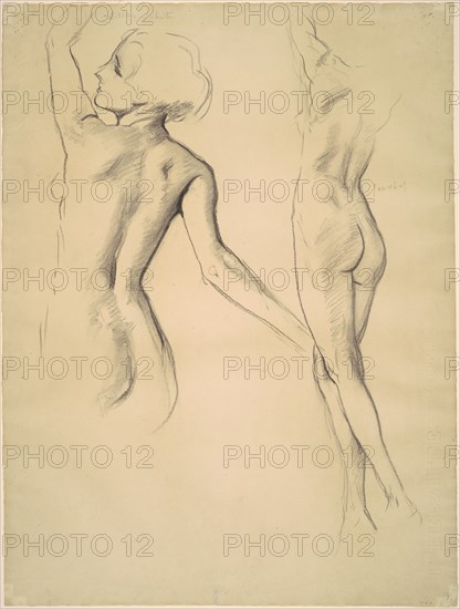 Studies for "Dancing Figures", 1919-1920.