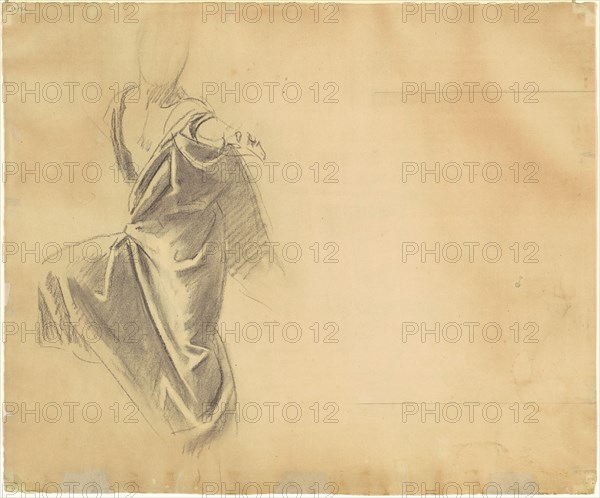 Study of Drapery [verso], 1920-1922.