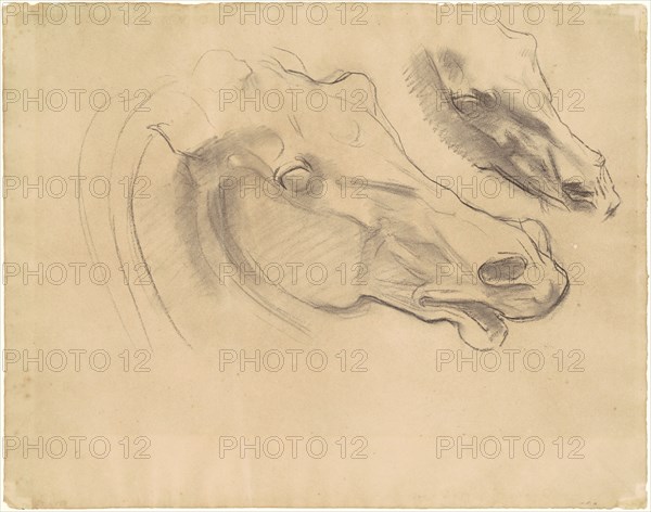 Studies for "Apollo in His Chariot with the Hours", 1922-1925.