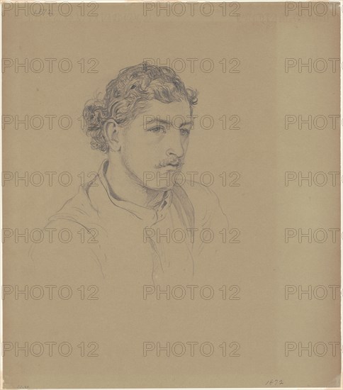 Man with Curly Hair, 1872.